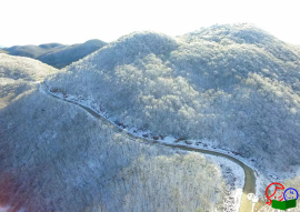 雪景 冰瀑 冰挂 保康的冬天美如童话