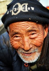 人像____老人