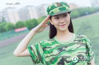 穿上军训服同样可以这么美