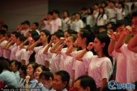 上海戏剧学院开学典礼美女云集